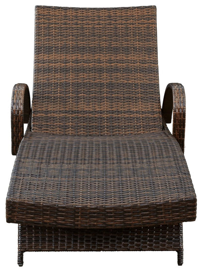 Kantana - Chaise Lounge (Set of 2) - Brown