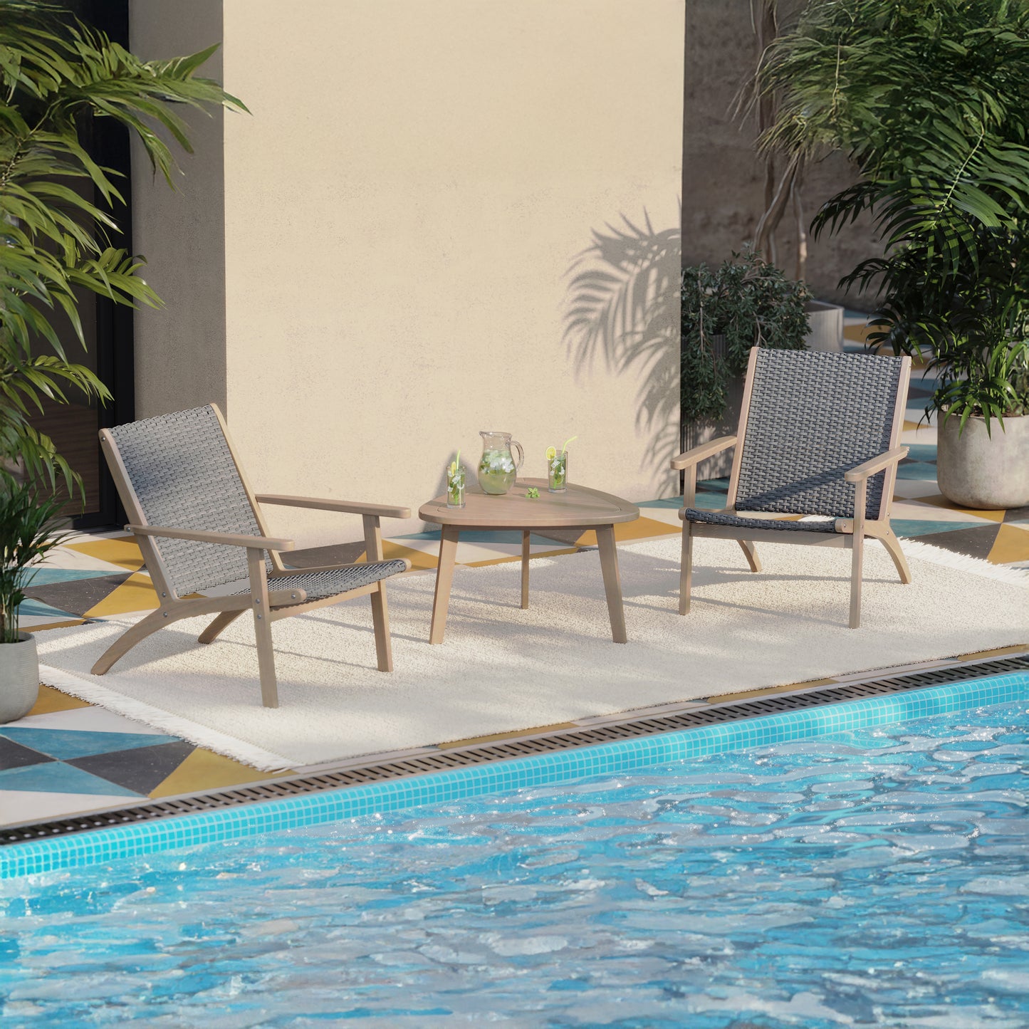 Radius 3 PC Outdoor Set