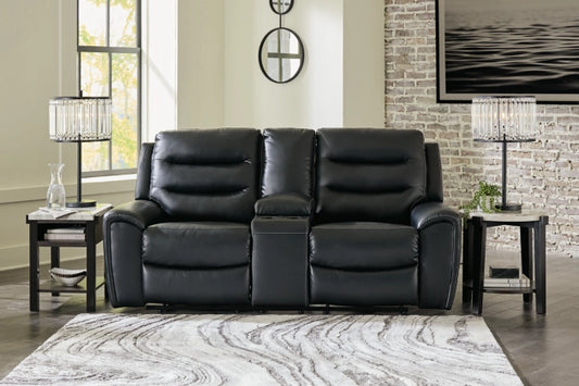 Warlin Power Reclining Console Loveseat