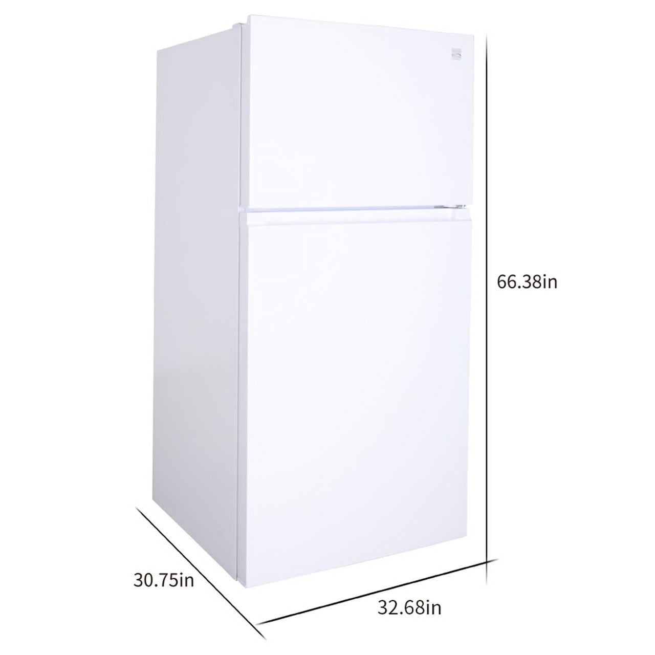20.5 cu. ft. Top Freezer Refrigerator White