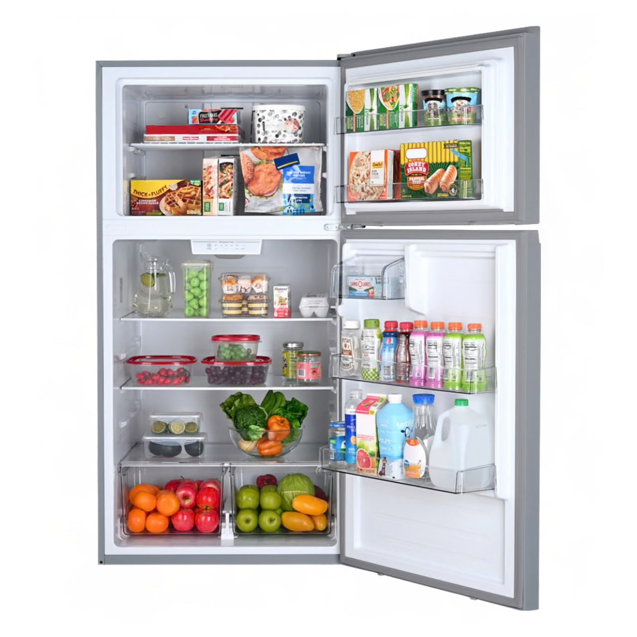 20.5 cu. ft. Top Freezer Refrigerator Stainless Steel w/Fingerprint Resistance
