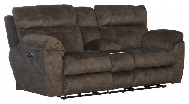 Sedona Triple Power Reclining Console Loveseat