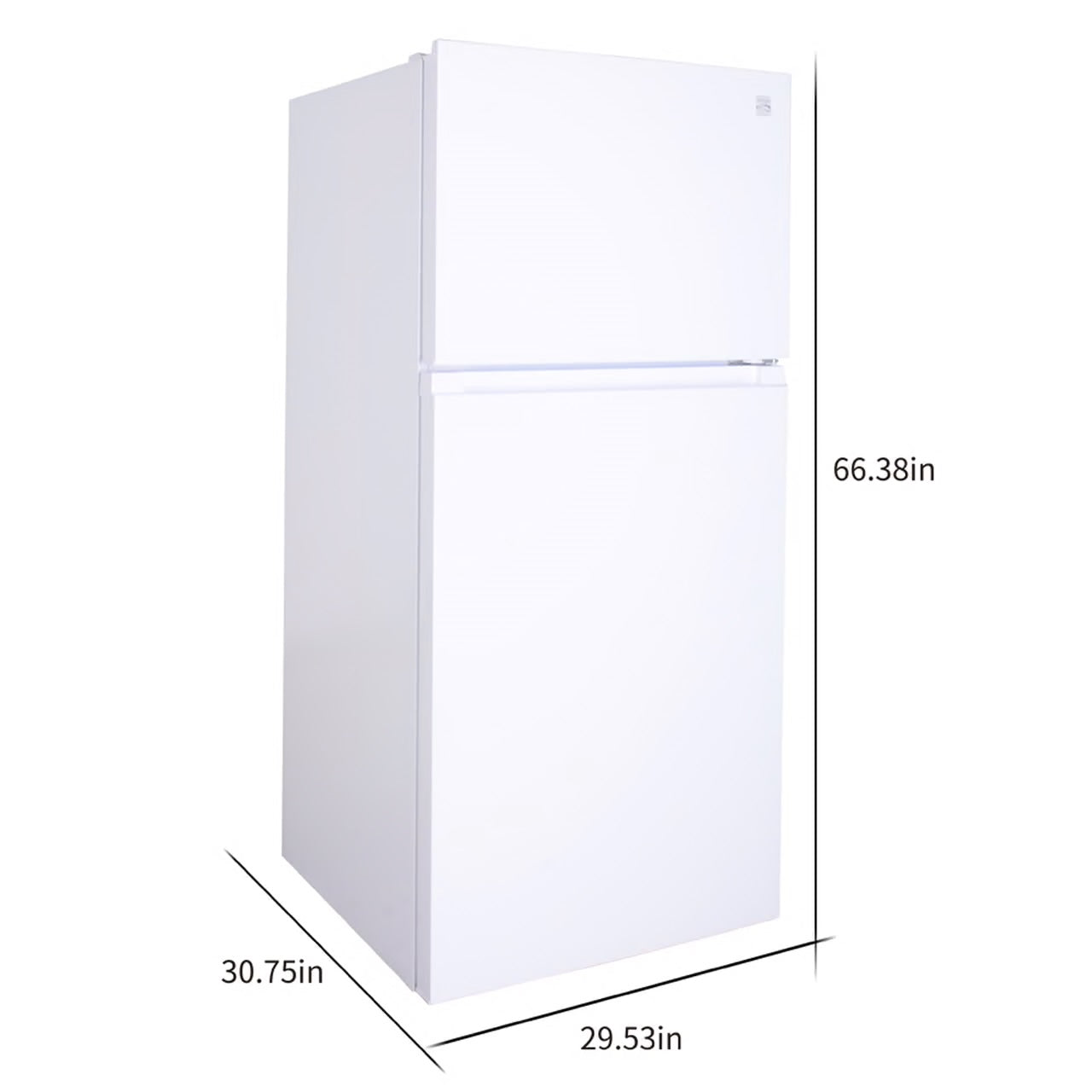 18.2 cu. ft. Top Freezer Refrigerator White