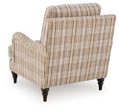 Wardington - Accent Chair - Multi / Beige