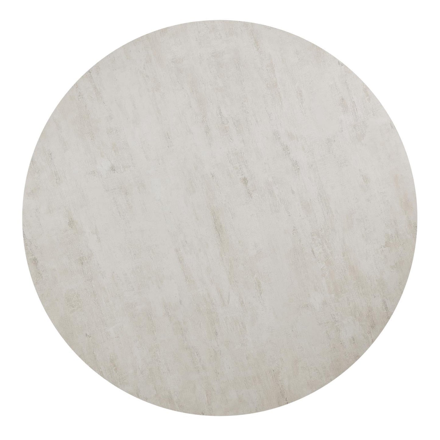 D178 - Melamin Round Dining Table - Black / Ivory
