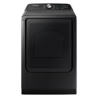 7.4 cu. ft. Vented Smart Electric Dryer with Steam Sanitize Plus in Brushed Black