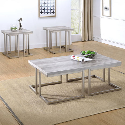 David - 3 Piece Set - White
