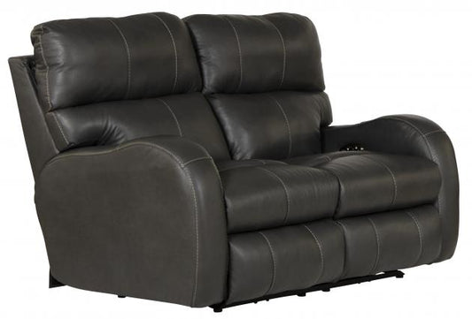 Angelo Double Power Lay Flat Reclining Loveseat