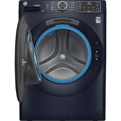 4.8 cu. ft. Smart Sapphire Blue Front Load Washer with OdorBlock UltraFresh Vent System and Sanitize with Oxi