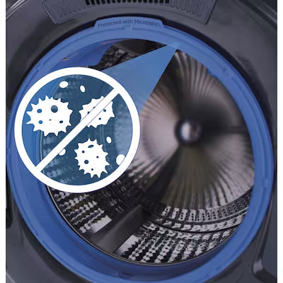 4.8 cu. ft. Smart Sapphire Blue Front Load Washer with OdorBlock UltraFresh Vent System and Sanitize with Oxi