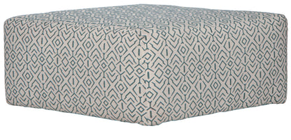 Howell - Cocktail Ottoman - Aqua