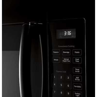 1.6 cu. ft. Over-the-Range Microwave in Black