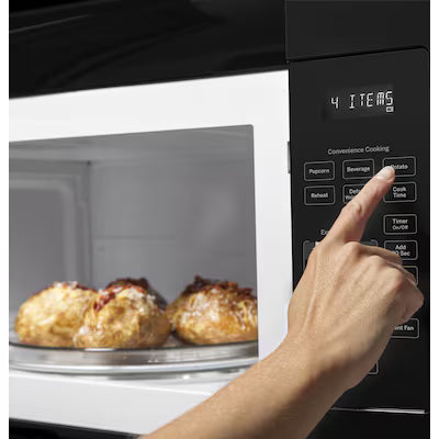 1.6 cu. ft. Over-the-Range Microwave in Black