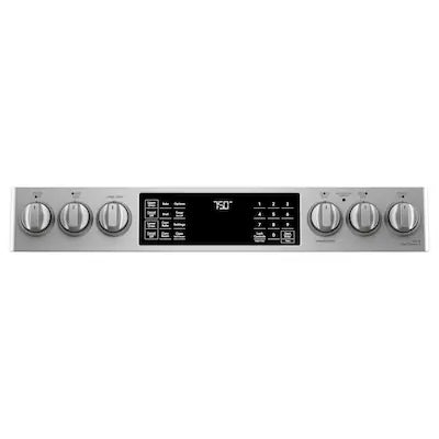 Cafe 30 in. 4 Burner Element Smart Slide-In Electric Range in Matte Stainless Steel with True Convection, Air Fry
