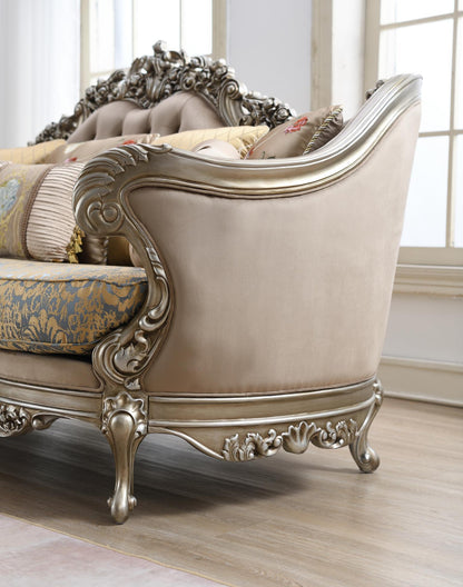 U197 - Traditional Sofa - Brown