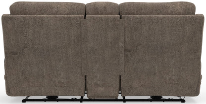 Joya - Power Headrest Power Lay Flat Reclining Console Loveseat With CR3 Heat/Massage/Lumbar/ZG