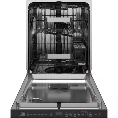 Cafe 24-in Top Control Built-in Dishwasher With Third Rack ( Platinum Glass ) ENERGY STAR, 39-Decibel Quietest Sound Level
