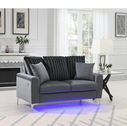 U481 - Sofa & Loveseat - Gray