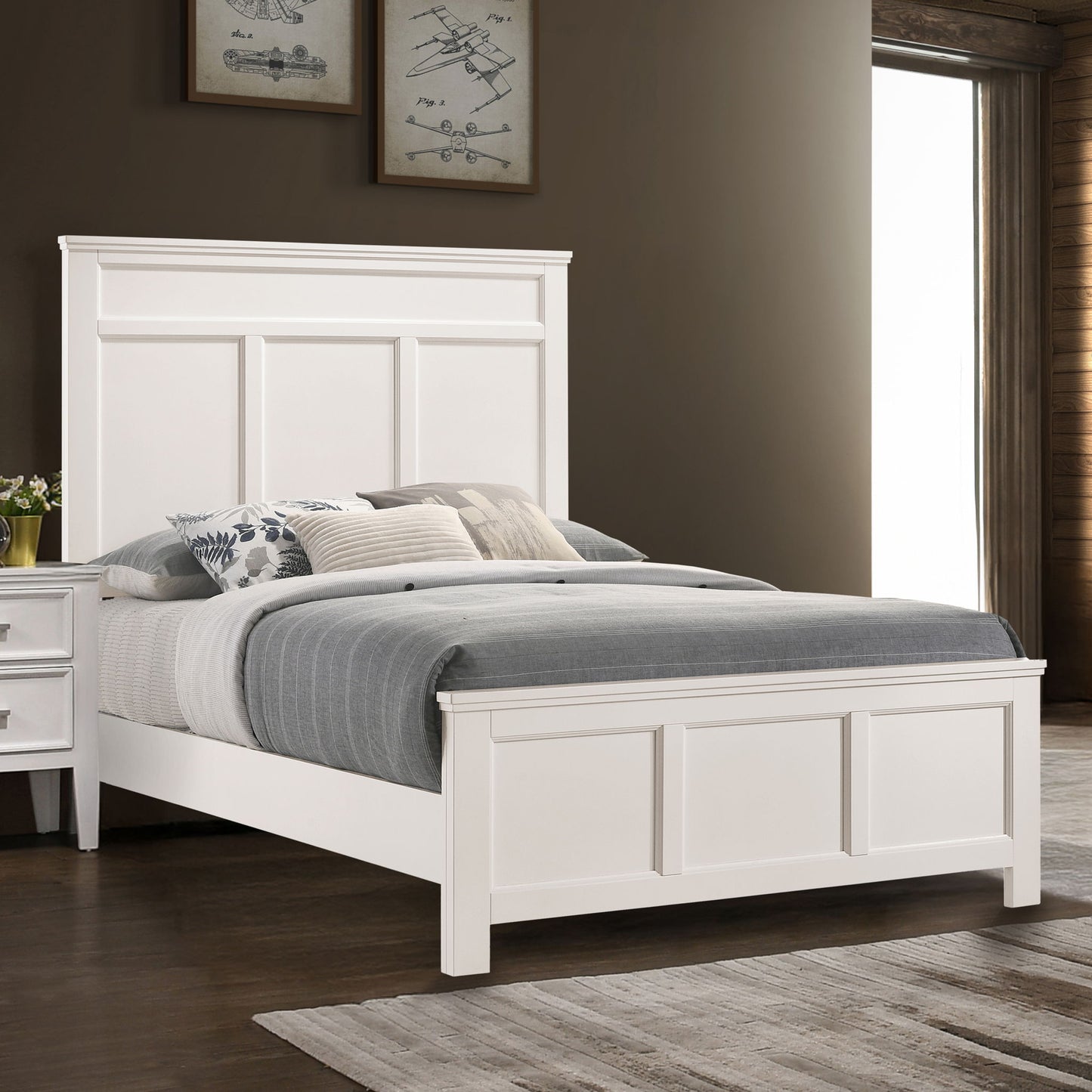 Andover - Panel Bed