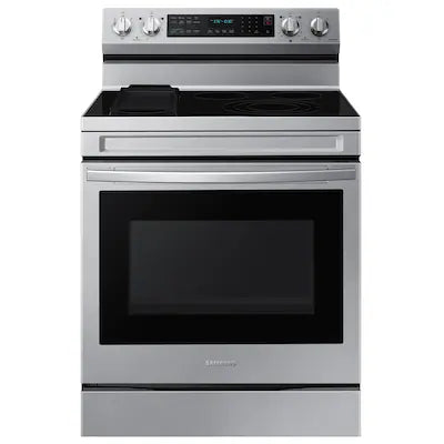 30 in. 5-Burner Element Smart Freestanding ENERGY STAR Certified Electric Range in Stainless Steel with Air Fry