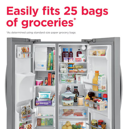 Gallery 26 Cu. Ft. 36" Standard-Depth Side-by-Side Refrigerator OUTLET