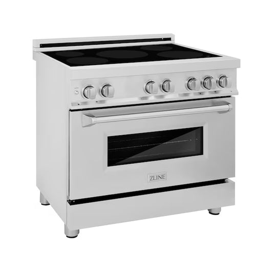 36-in 5 Burners 4.6-cu ft Manual Cleaning Convection Oven Freestanding Single Induction OUTLET