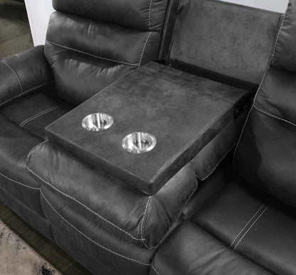 U170 - Motion Loveseat - Gray