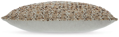 Vorlane - Pillow (Set of 4) - Tan / Brown / White