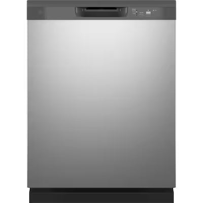 24 in. Built-In Tall Tub Front Control Dishwasher in Stainless Steel with Sanitize, Dry Boost, 55 dBA