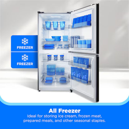 50/50 Flex 3 Way Convertible 20-cu ft Garage Ready Frost-free Upright Freezer ENERGY STAR Certified