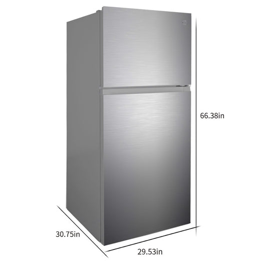 18.1 cu. ft. Top Freezer Refrigerator with Icemaker Stainless Steel w/Fingerprint Resistance