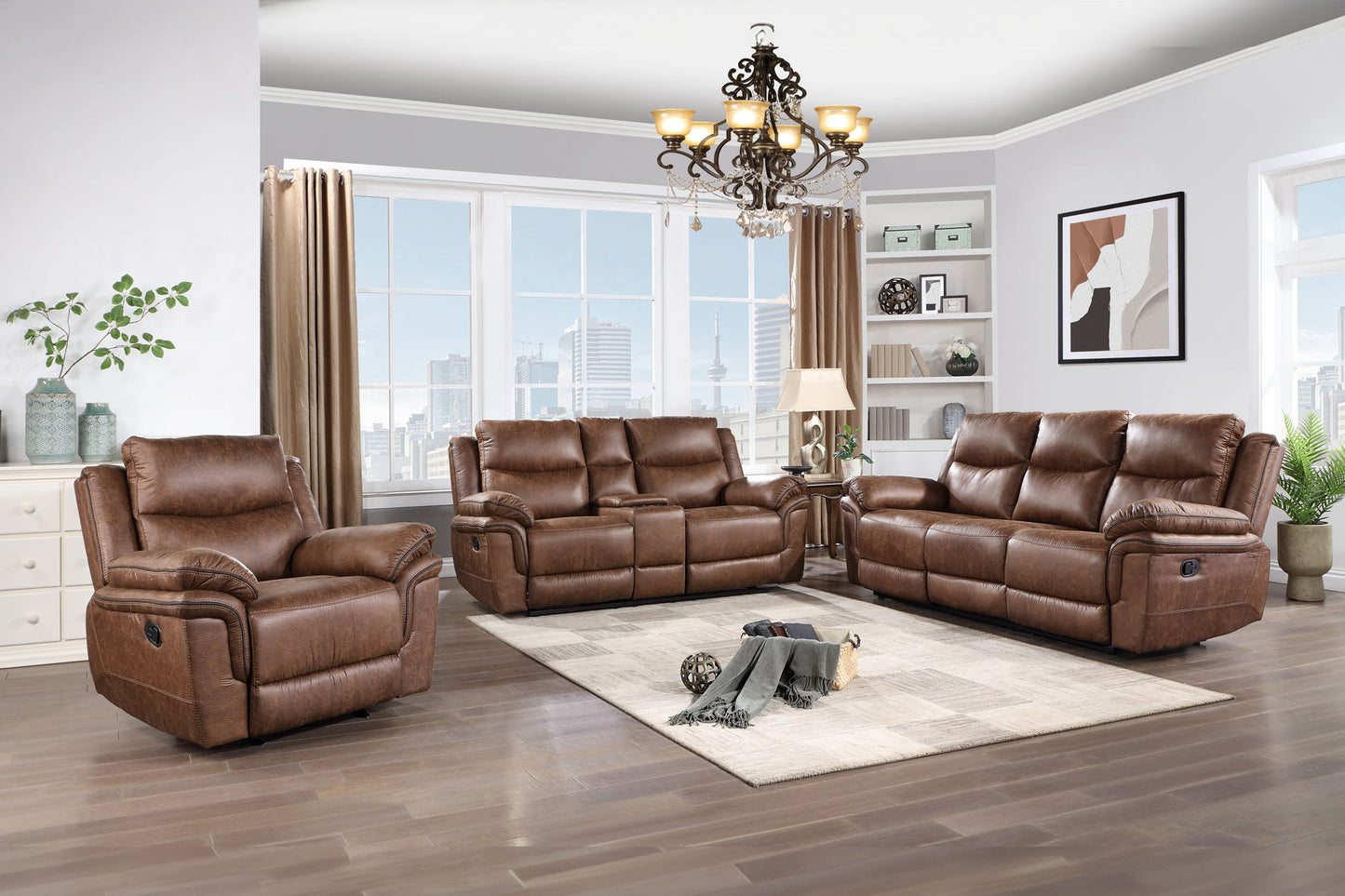 Ryland - Reclining Console Loveseat