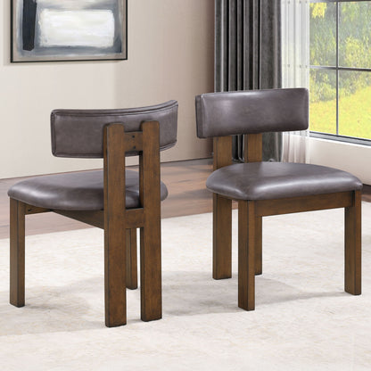 Cambridge - Dining Chair - Brown / Brown