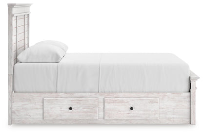 Makidern - Panel Storage Bed