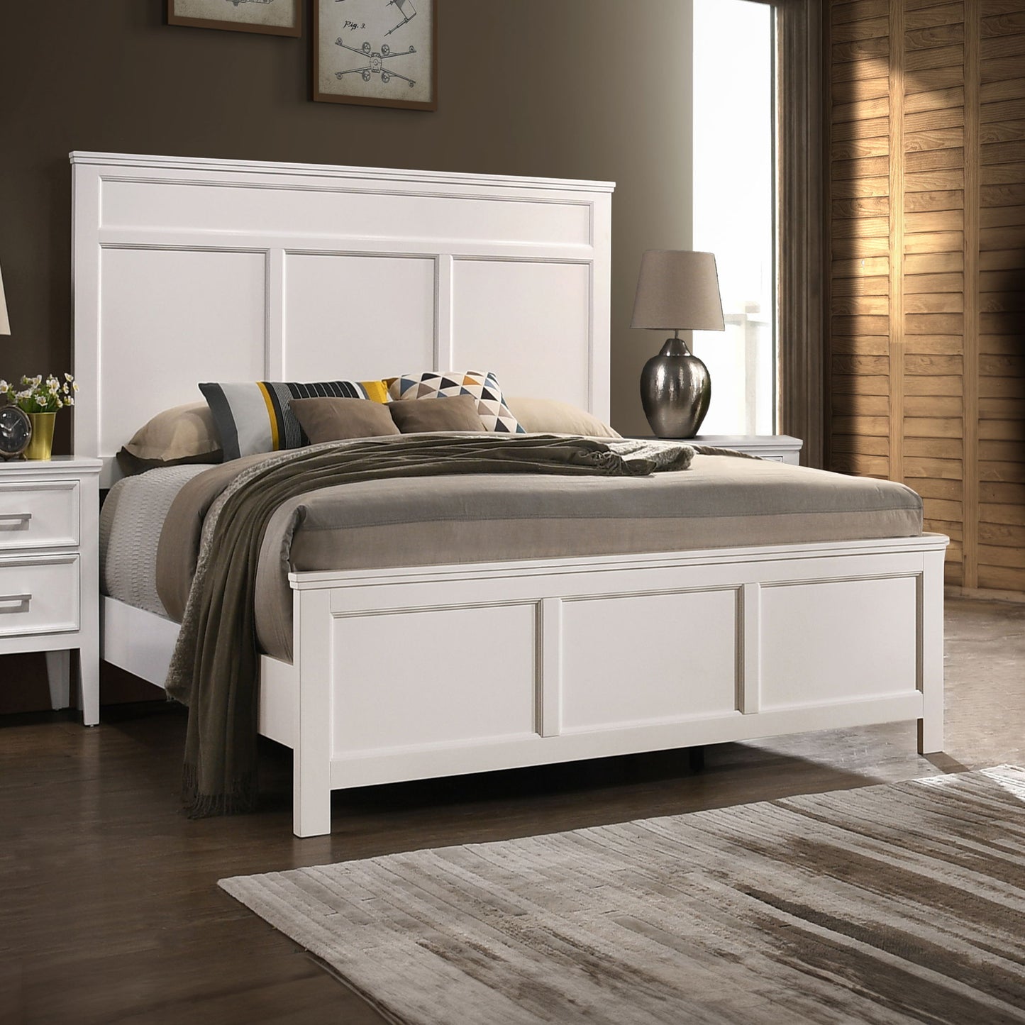 Andover - Panel Bed