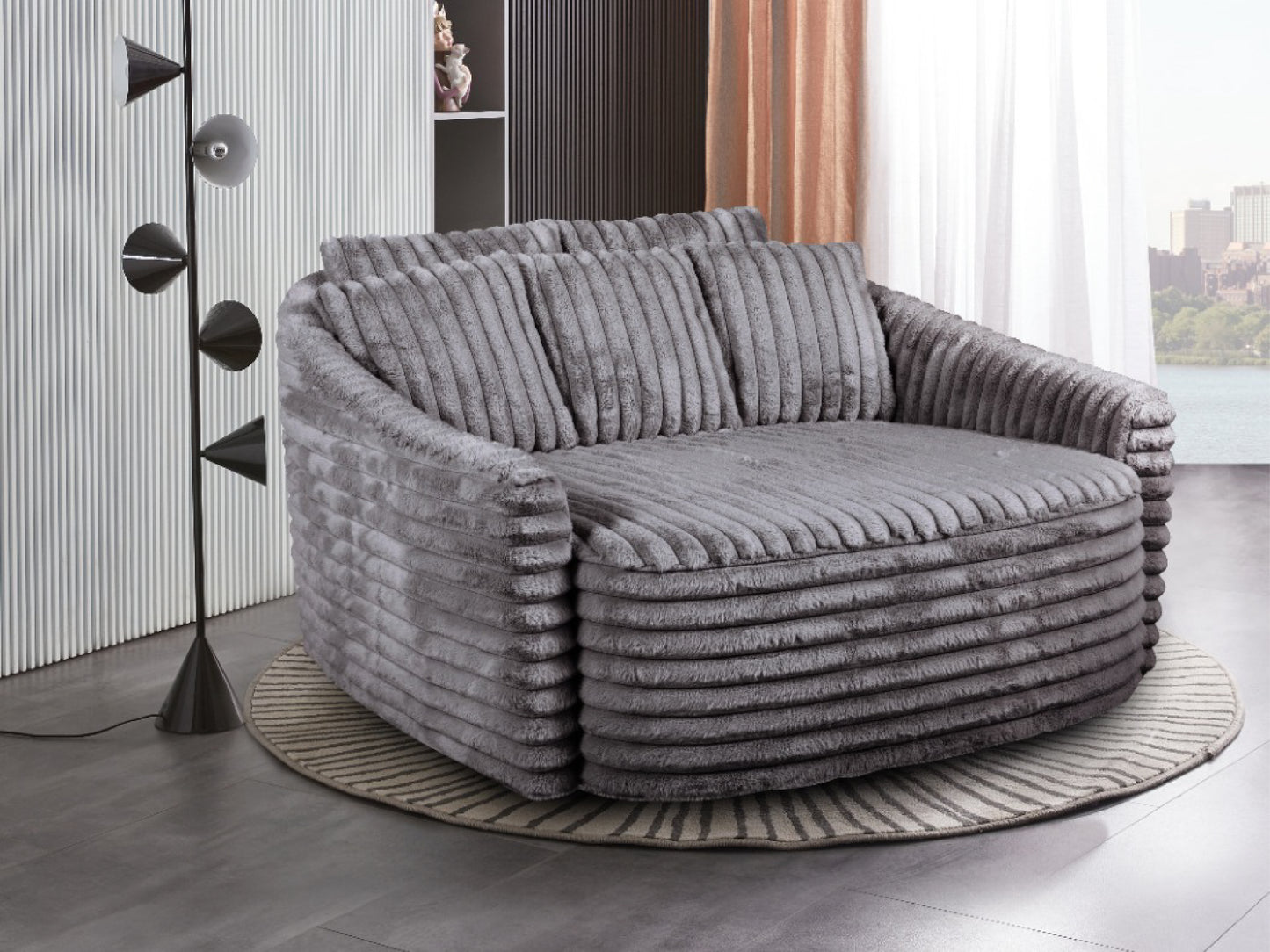 Manwah Oversized Chaise