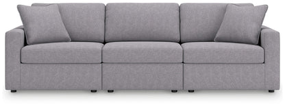 Modmax - Straight Sectional - Granite