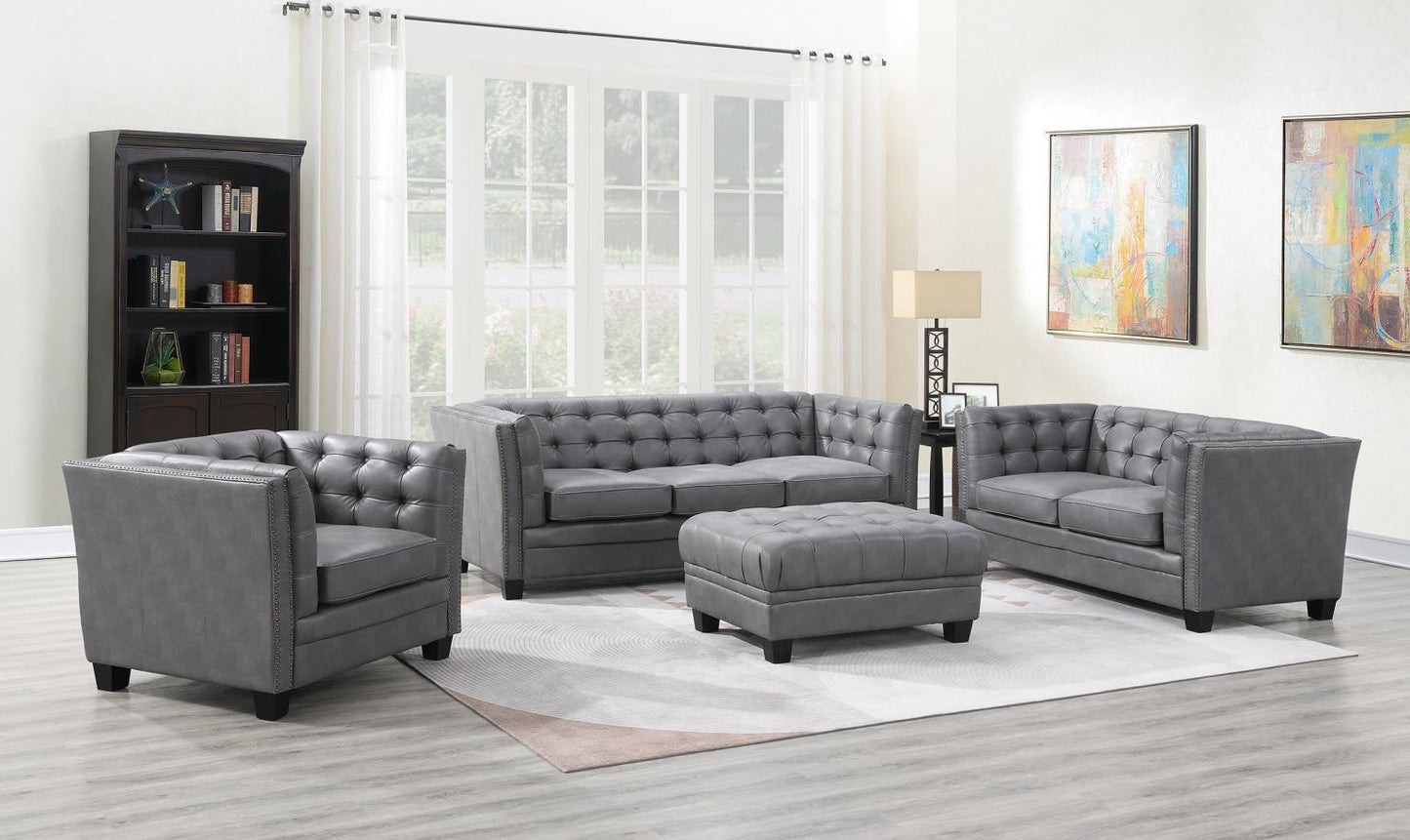 U236 - Loveseat - Gray