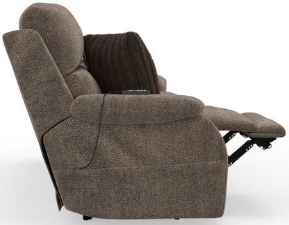 Joya - Power Headrest Power LayFlat Reclining Sofa With CR3 Heat/Massage/Lumbar/ZG