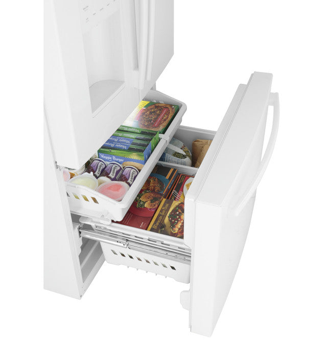 25.6 cu. ft. French Door Refrigerator in White, ENERGY STAR