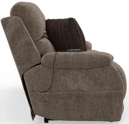 Joya - Power Headrest Power LayFlat Reclining Sofa With CR3 Heat/Massage/Lumbar/ZG