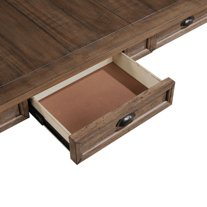 Joanna - Dining Set With Brown Table