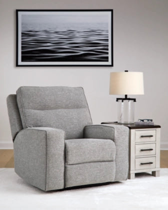 Biscoe Next-Gen Nuvella™ Next-Gen Nuvella™ Performance Fabric Dual Power Recliner
