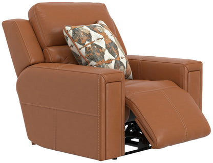 Arezzo - Power Headrest Power Lay Flat Recliner With Zero Gravity/Extended Ottoman