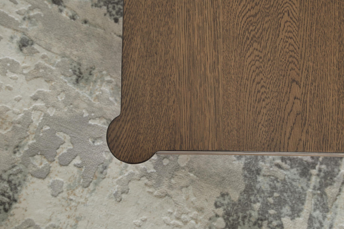 Roanhowe - Rectangular Cocktail Table - Brown