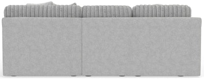 Logan - Upholstered Sectional With Comfort Coil Seating And Accent Pillows Included