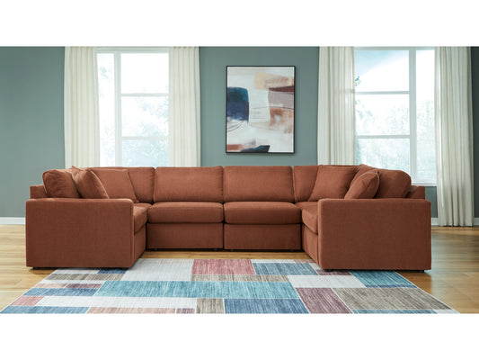 Modmax Next-Gen Nuvella™ Performance Fabric 6-Piece Sectional