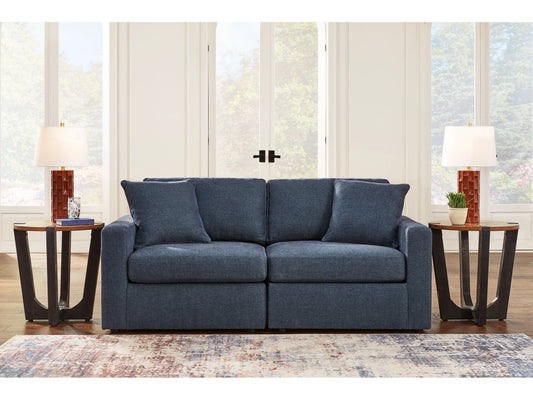 Modmax 2-Piece Modular Next-Gen Nuvella™ Performance Fabric Loveseat