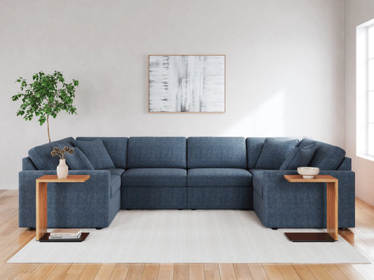 Modmax Next-Gen Nuvella™ Performance Fabric 6-Piece Sectional