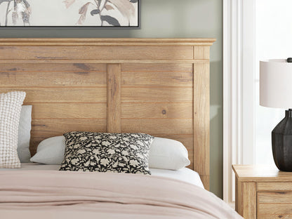 Makidern - Panel Storage Bed